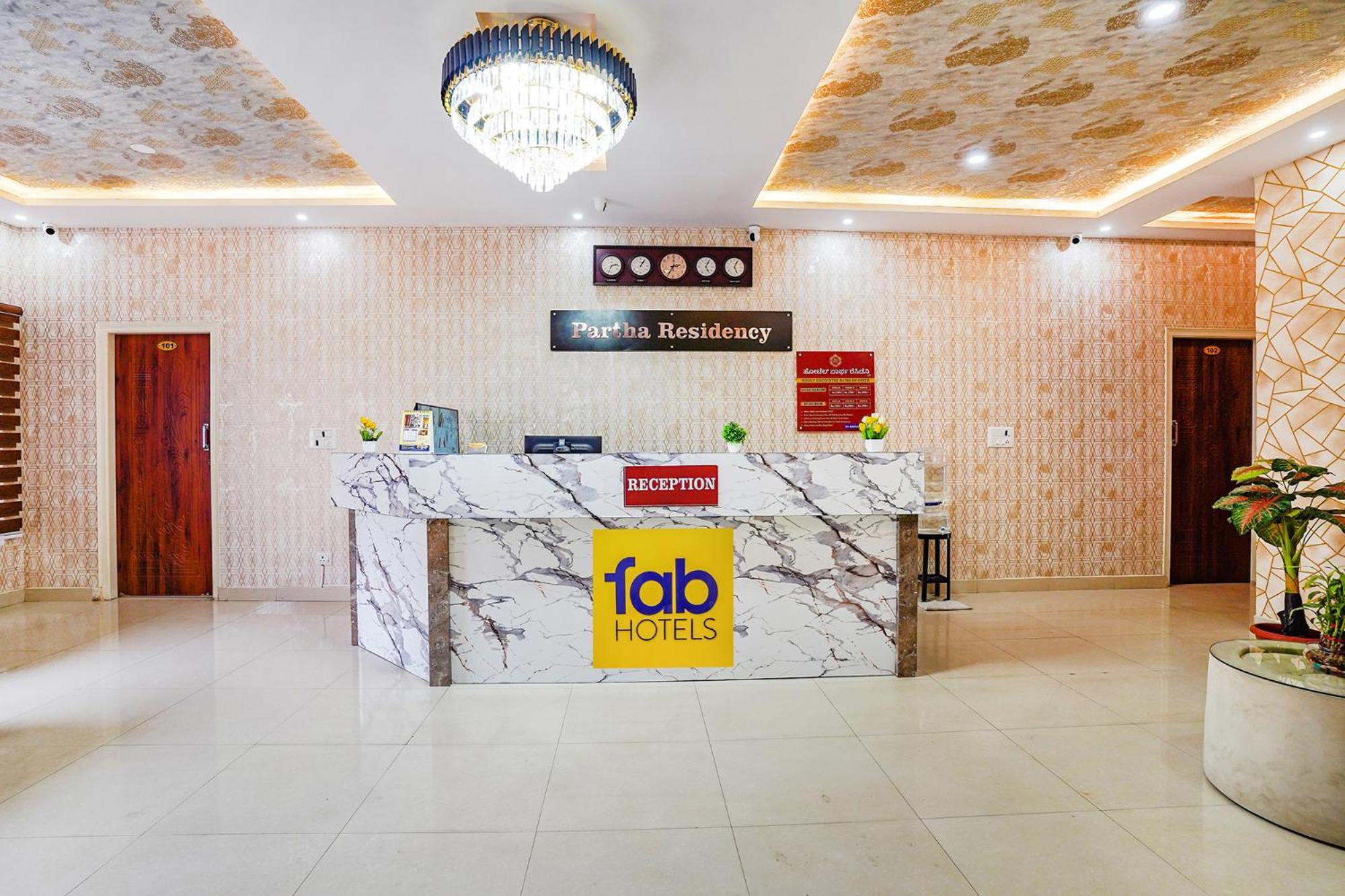 Fabhotel Partha Residency - Nr Iskcon Kr Puram Бангалор Экстерьер фото