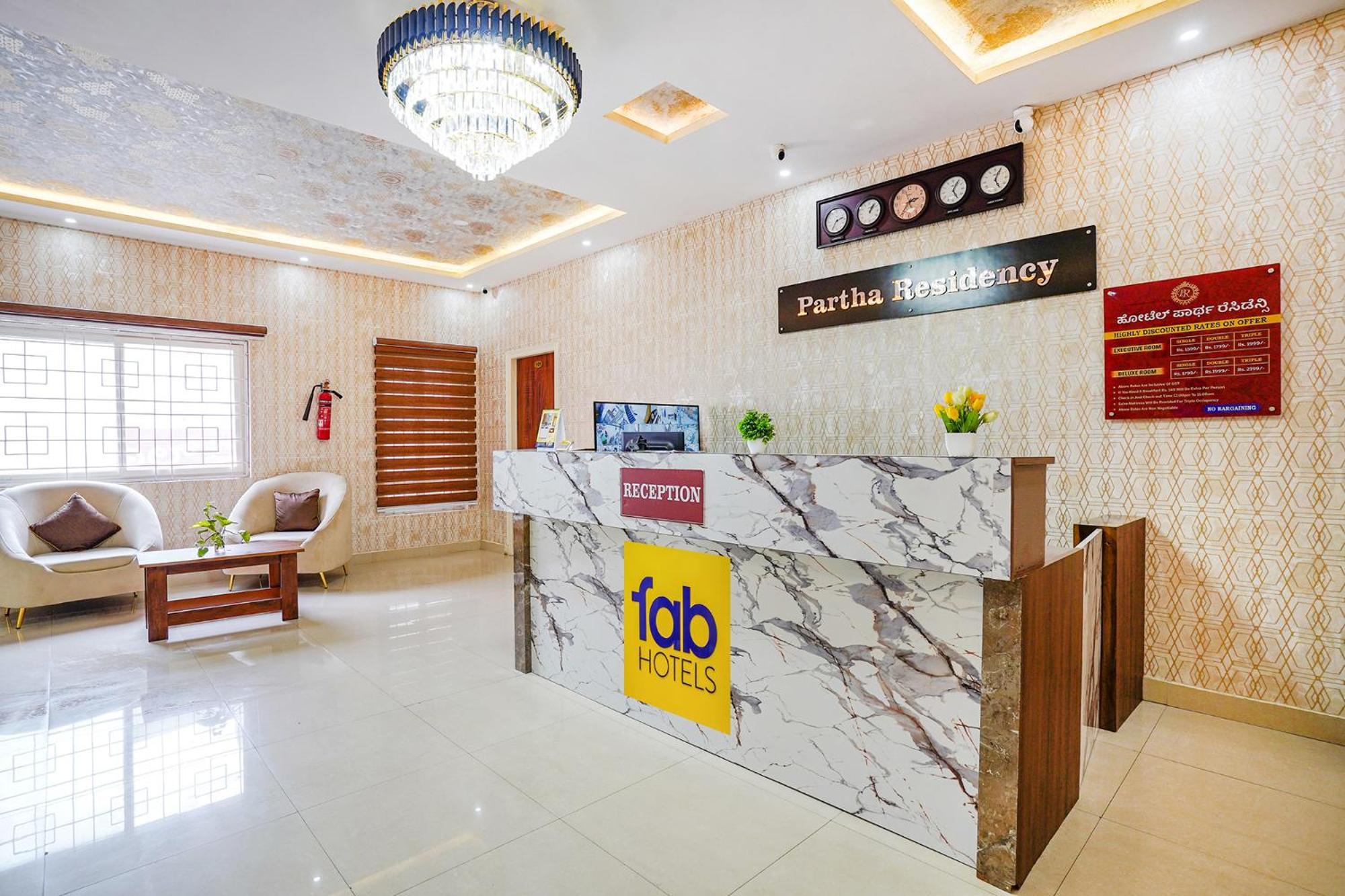 Fabhotel Partha Residency - Nr Iskcon Kr Puram Бангалор Экстерьер фото